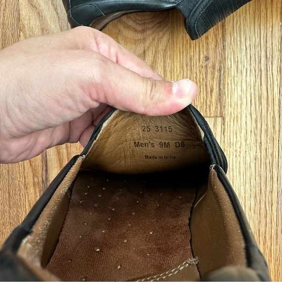 Johnston & Murphy McFarland Slip-On Black Leather Men’s Size 9M - Picture 8 of 9